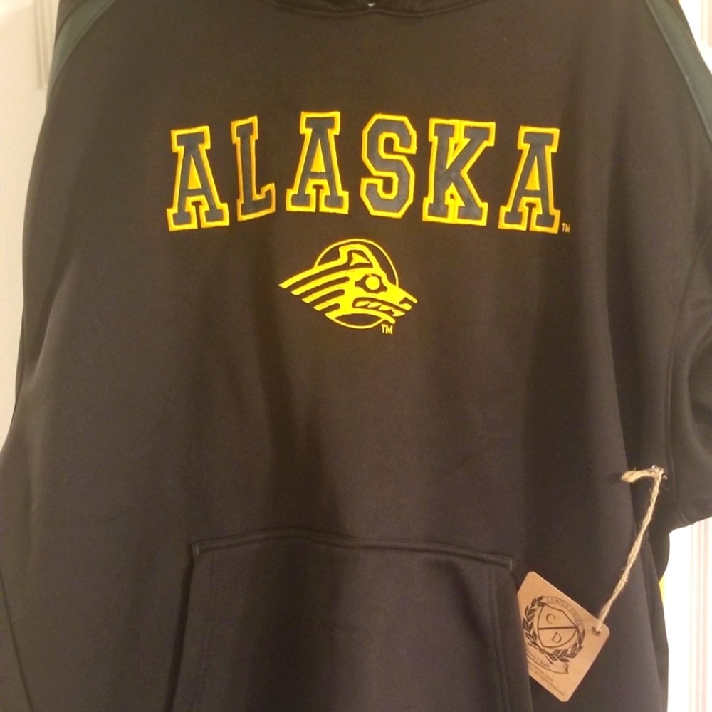 Alaska Timberwolves Hoodie NWT never worn